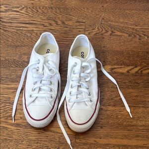 Like New! White Converse